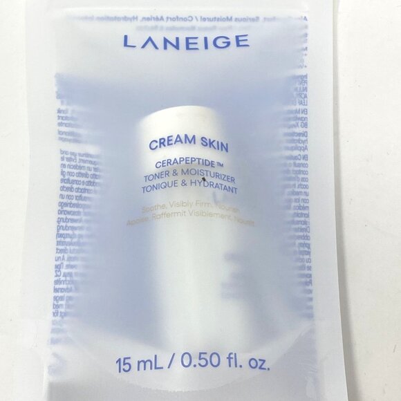 Mixed Lot Pack of 3 Laneige Cerapeptide/ Laneige Water Bank/ Sunday Riley - Picture 3 of 8